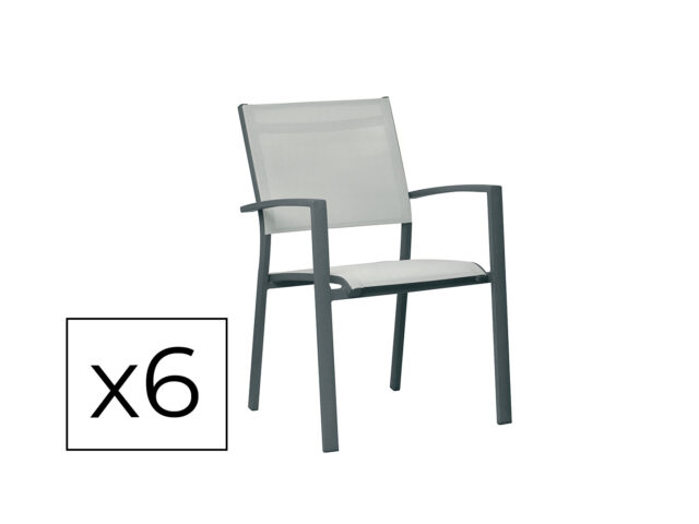 JARDITECK: Fauteuils empilables en Aluminium Umea