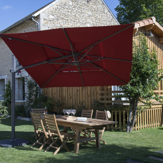 La protection UV des parasols