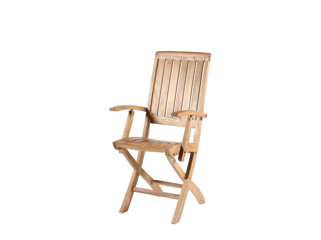 JARDITECK: Fauteuils larges lattes en Teck Hermis