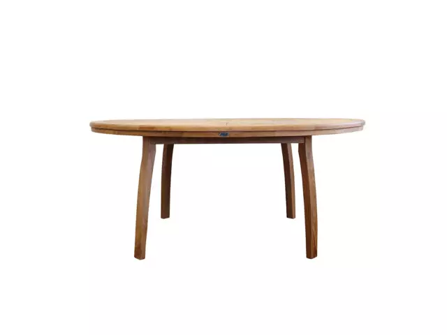 Découvrez notre superbe table ronde en teck grade A - Suroh. Fabriquées avec le bois de teck de la plus haute qualité, notre table apporte à la fois élégance et durabilité à votre espace de vie.