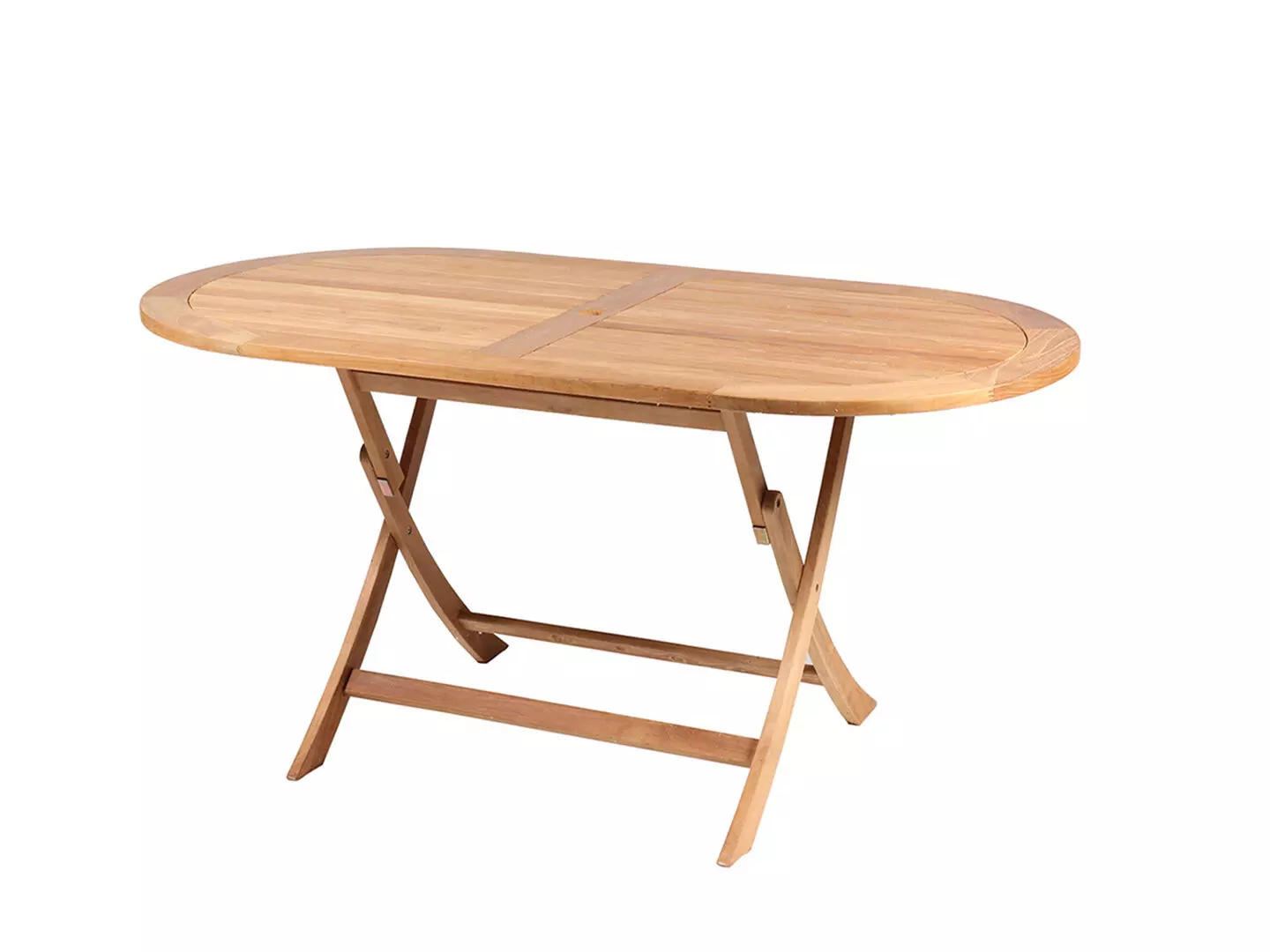 Table ovale pliante en Teck Idyla - Jarditeck by Médicis