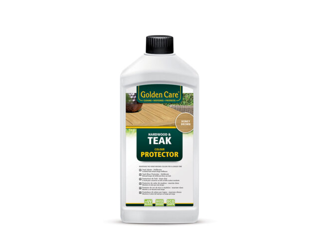 JARDITECK: Protecteur de Teck couleur brun miel 1 L Golden Care®