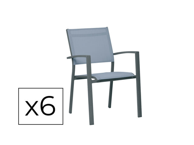 JARDITECK: Fauteuils empilables en Aluminum Umea