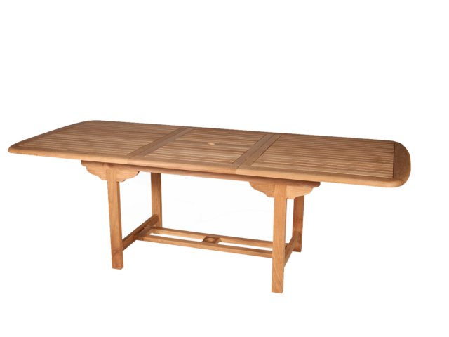 Cette image représente la Table extensible en Teck Nidilys