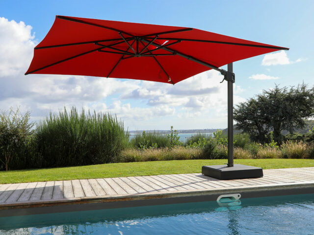 JARDITECK: Parasol déporté anti-UV Premium Vega