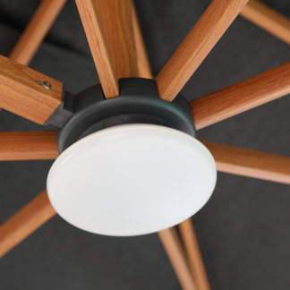 Lampe Led pour parasols en Teck