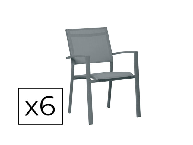 JARDITECK: Fauteuils empilables en Aluminium Umea